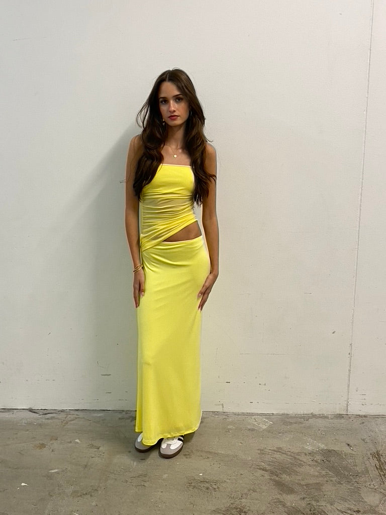 Mahli Dress - Yellow