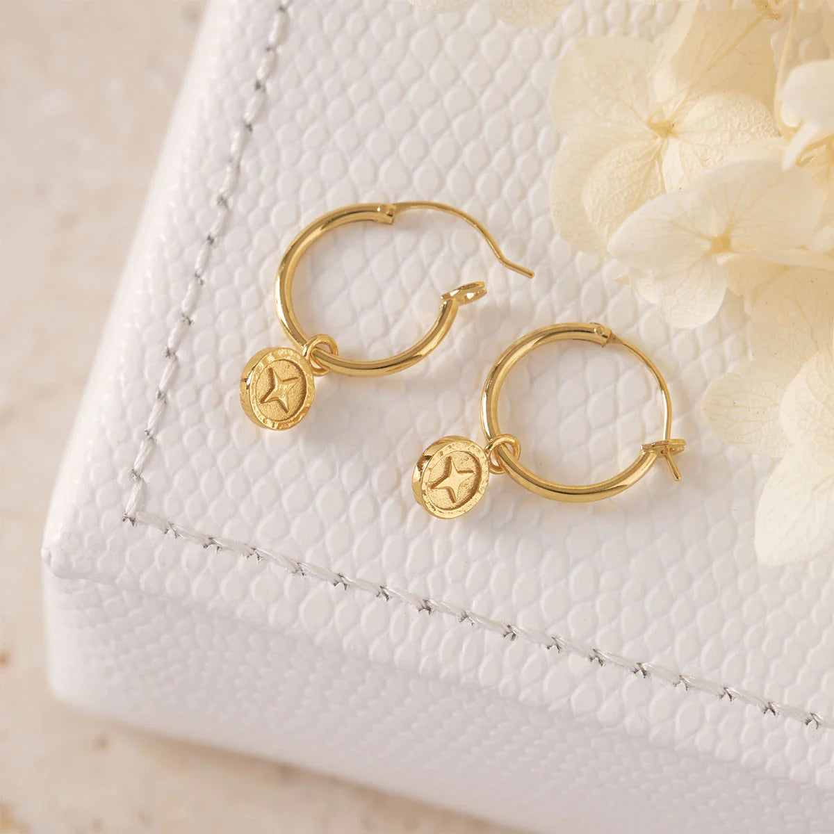 Asteria Hoops Gold