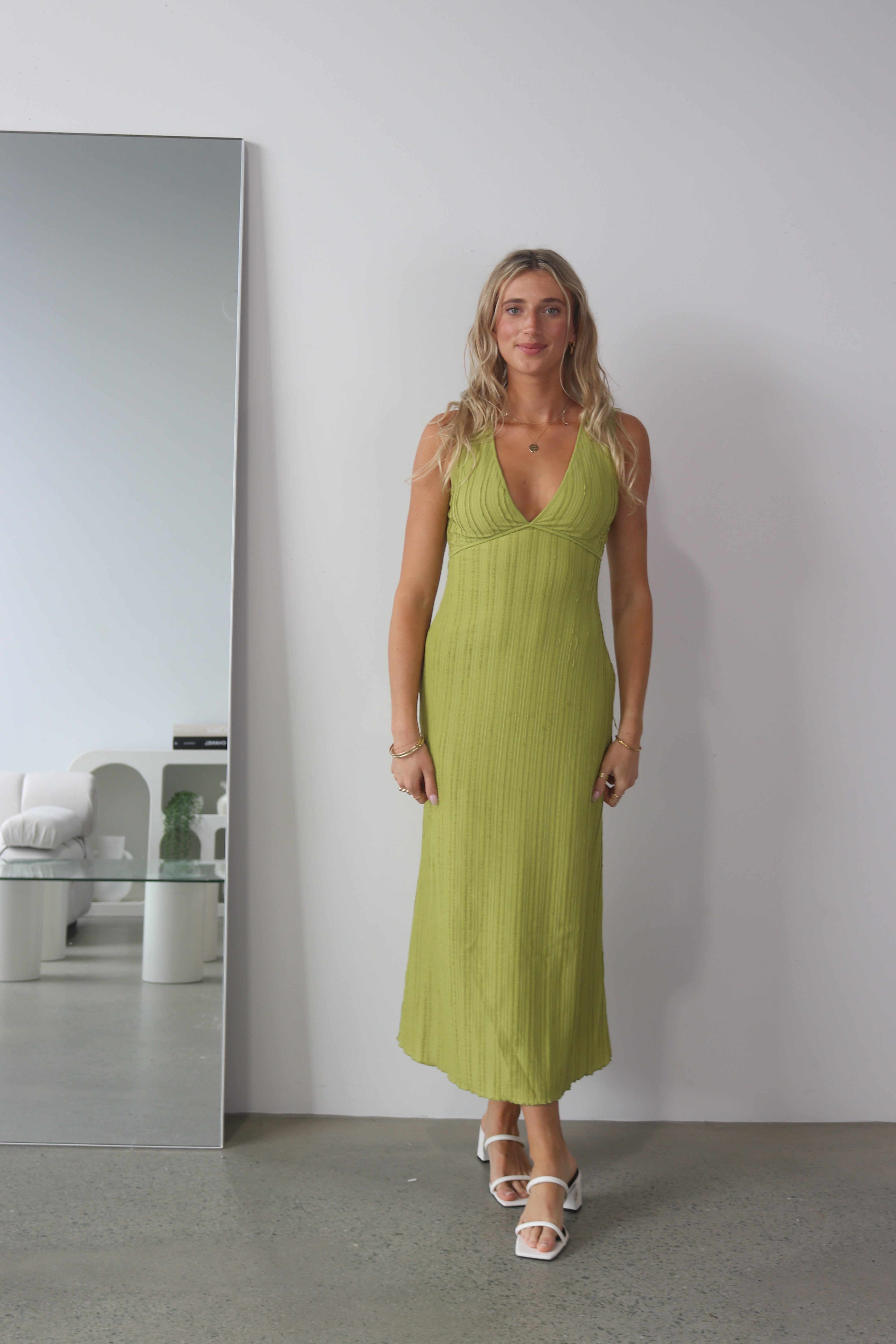 Portia Maxi Dress - Olive