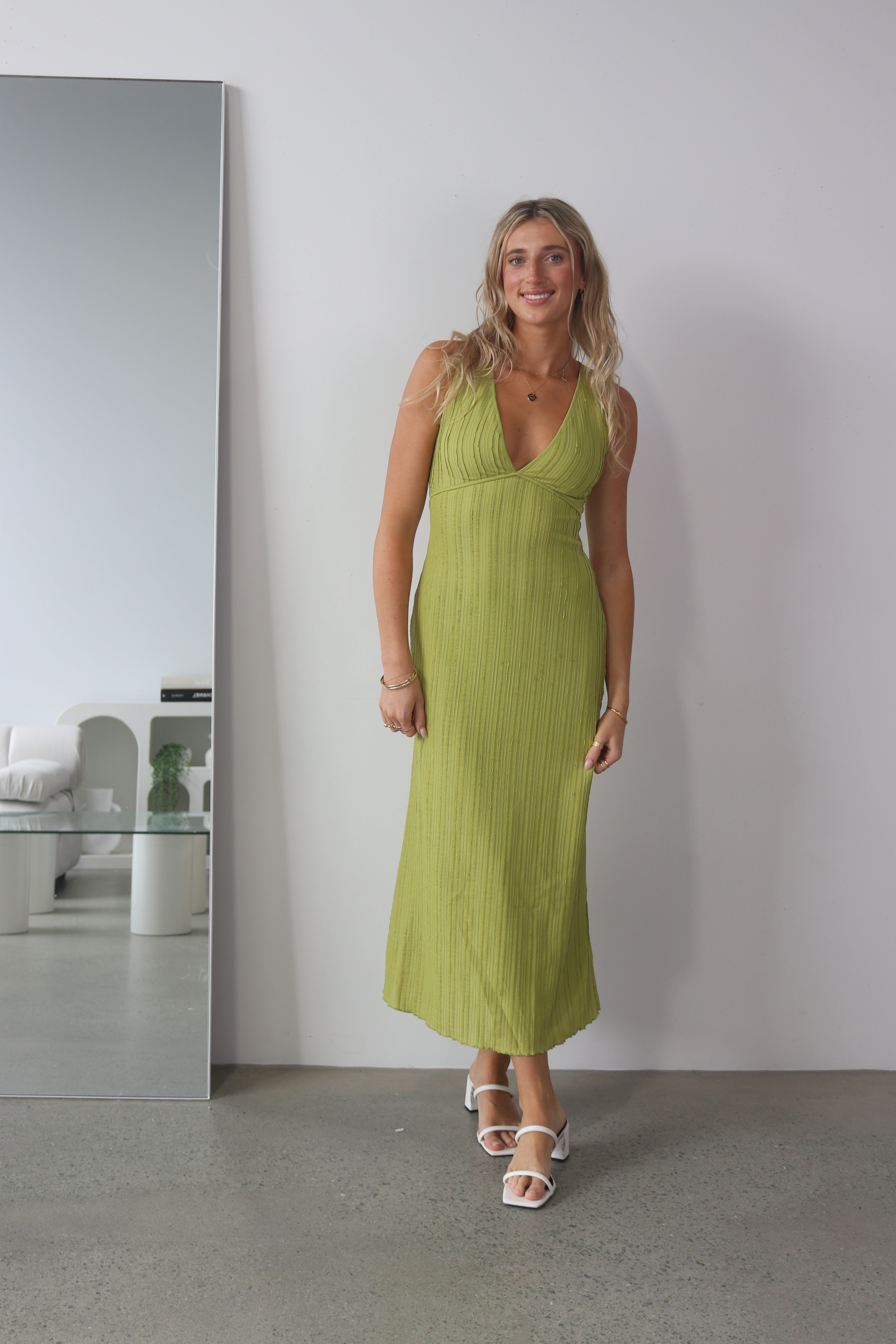 Portia Maxi Dress - Olive
