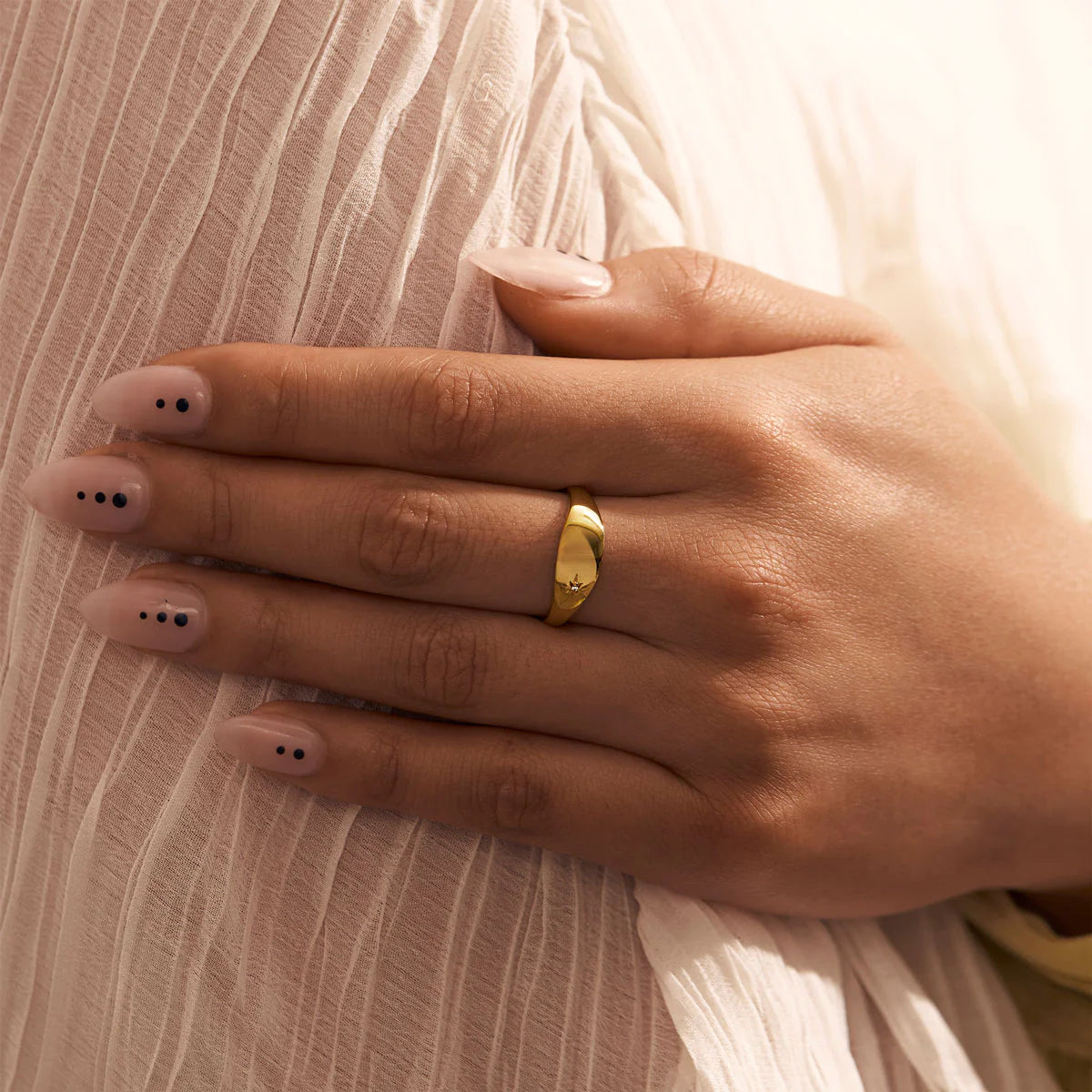 Celestial Dome Ring Gold