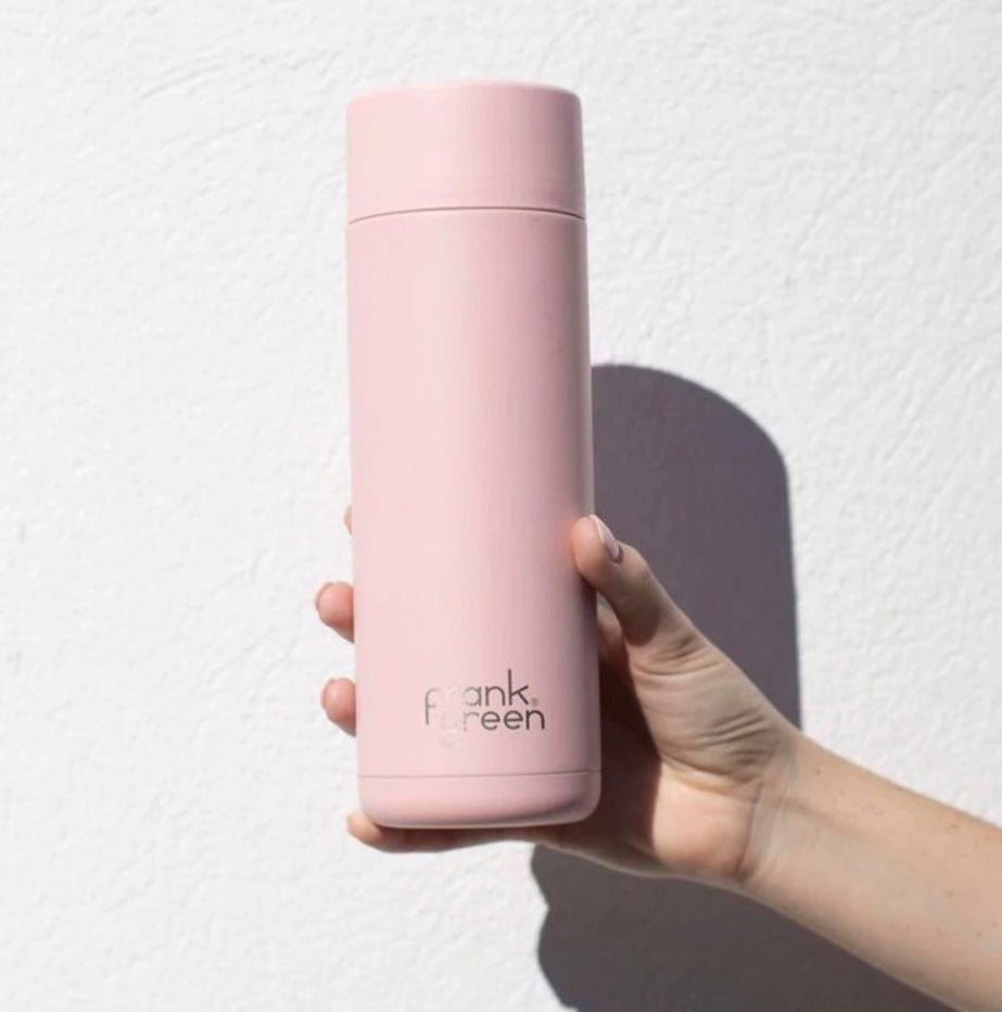 Ceramic Reusable Bottle 20oz Blush