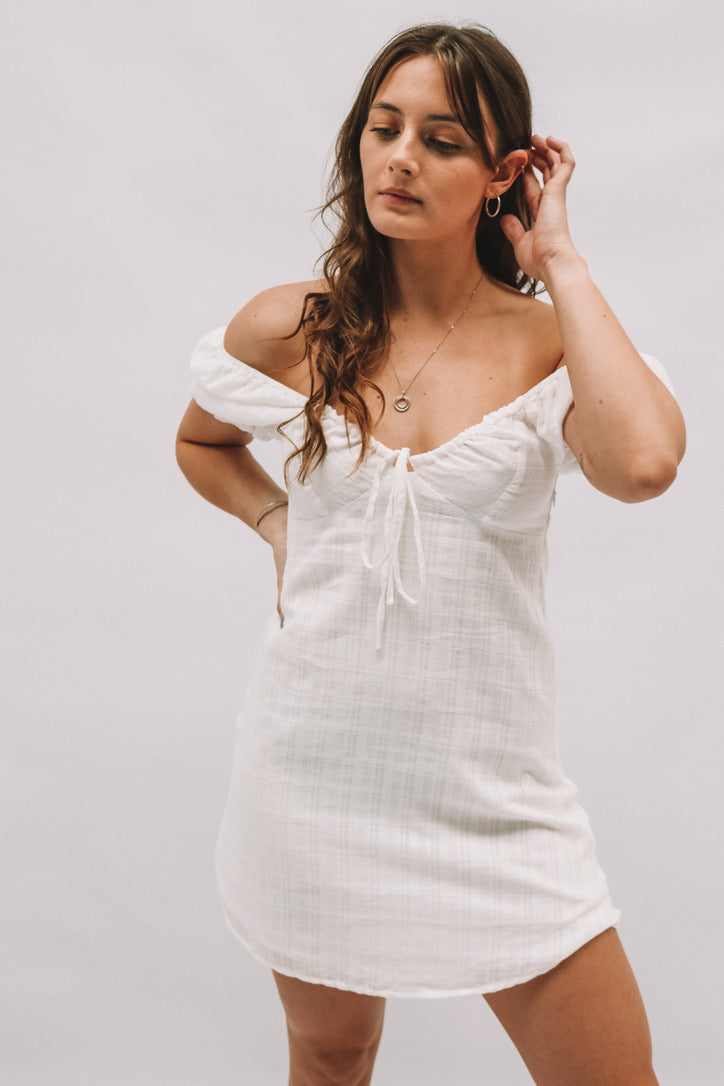Rami Mini Dress - White