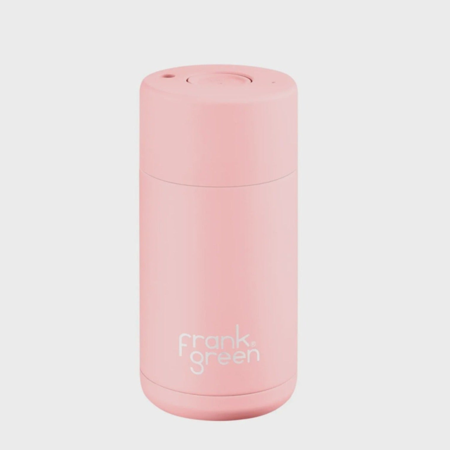 Stainless Steel Ceramic Reusable Cup 12oz Blushed