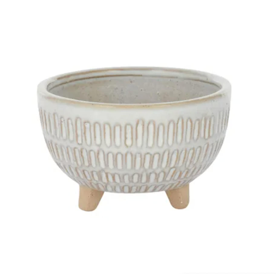 HIERATIC CER FOOTED BOWL